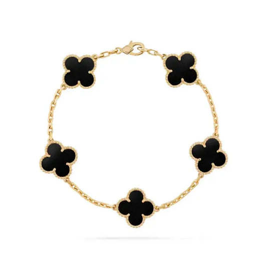 Bracelet Trefle Elegance Symbolique