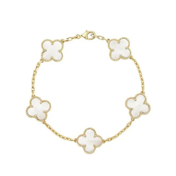 Bracelet Trefle Elegance Symbolique