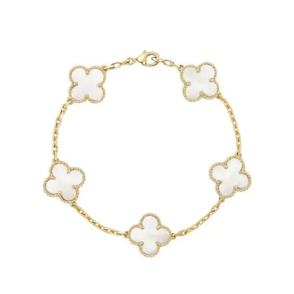 Bracelet Trefle Elegance Symbolique