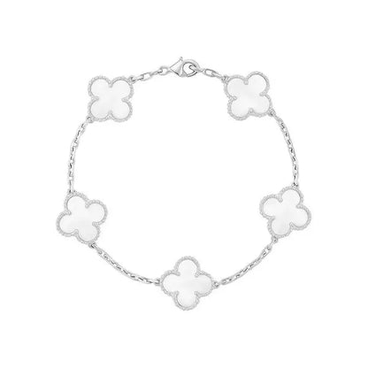 Bracelet Trefle Elegance Symbolique