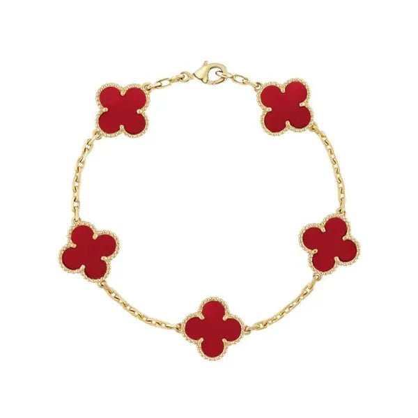 Bracelet Trefle Elegance Symbolique