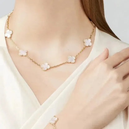 Collier Trefle Elegance Symbolique