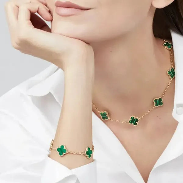 Collier Trefle Elegance Symbolique