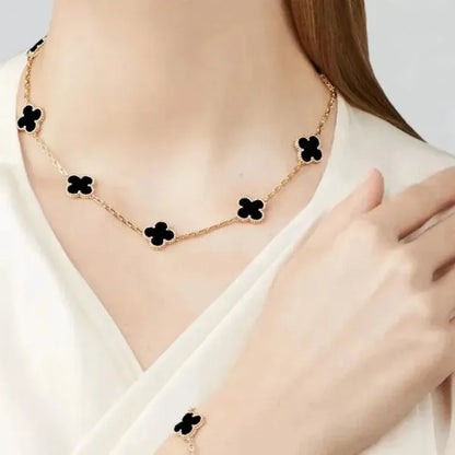 Collier Trefle Elegance Symbolique
