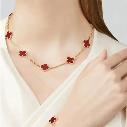 Collier Trefle Elegance Symbolique
