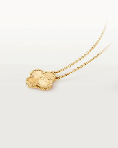 Collier Trèfle Porte Chance Élégance