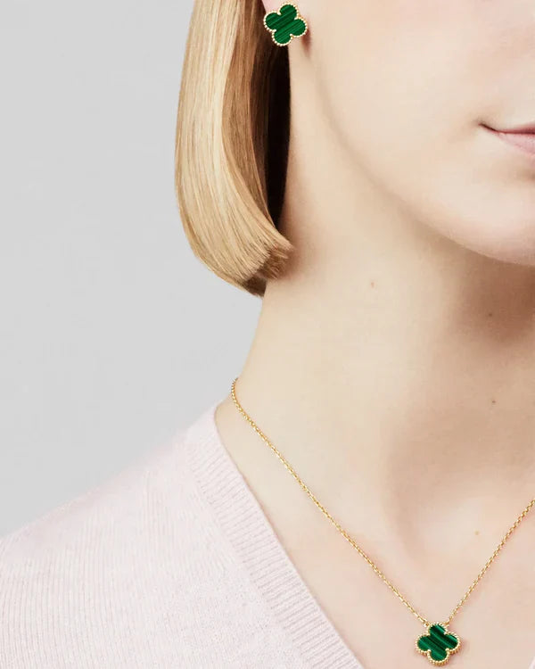 Collier Trèfle Porte Chance Élégance