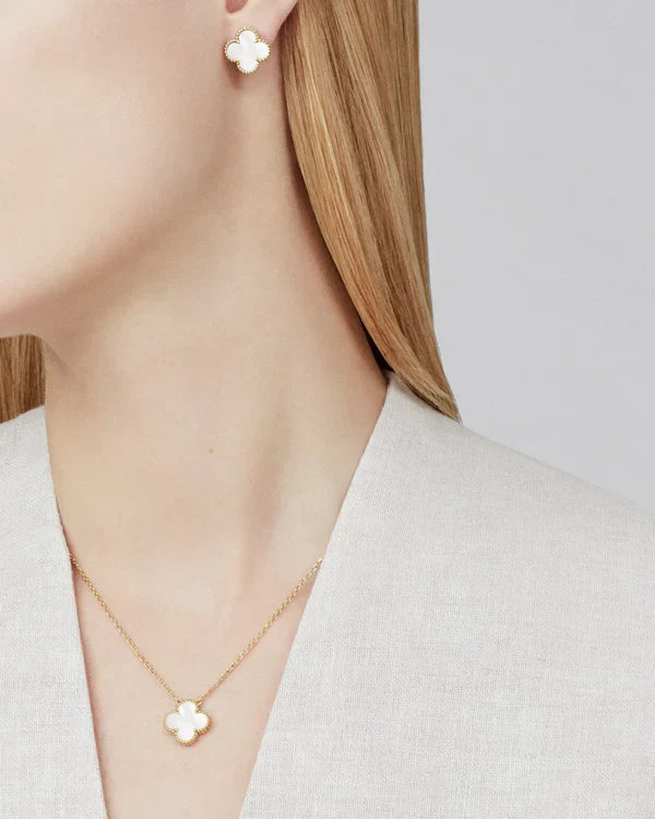 Collier Trèfle Porte Chance Élégance